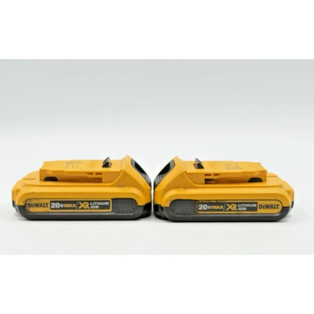 2pk Dewalt BATTERY 20V 2.0AMP XR LI Read Description! Holds Charge.